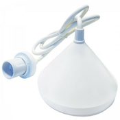Elit+ visilica za luster sa grlom e14, 250v, 50hz, kabl 2x0.75/1m, bele boje ( EL9712 )