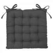 Jastuk FIVE ZA STOLICU SIVI 38x38cm