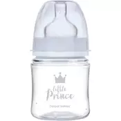 Canpol baby flašica 120ml široki vrat, pp - royal baby - plava