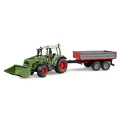 Bruder Utovarivacem i prikolicom Fendt Vario 211 S 2182, Zeleni