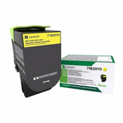 Lexmark - toner Lexmark 71B20Y0 (rumena), original