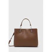 Ročna torba Emporio Armani Y3D166 YWN3E 80655 Rjava