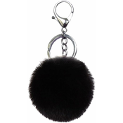Generic Keychain artificial fur ball keychain fluffy handbag pendant car bag charm, (21066443)