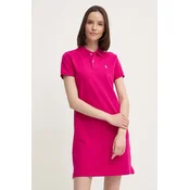 Bombažna obleka Polo Ralph Lauren