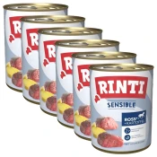 Konzerva RINTI SENSIBLE konj, jetra & krumpir 6 x 800 g