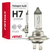 Avtomobilska halogen žarnica AMiO H7 12V 55W UV filter (E8)