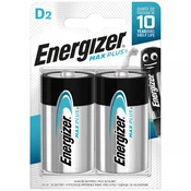 Baterija Energizer Max Plus veliki monocell D Boja: srebrena
