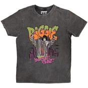 Notorious B.I.G. Cartoon Graffiti (Stone Wash) Charcoal Grey M Majica