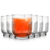 Northix Set 6 kozarcev, 300 ml, debelo steklo za pijačo