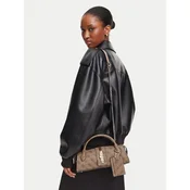 Ročna torba Guess Yvonne Logo Mini HWSG23 78760 Svetlo rjava