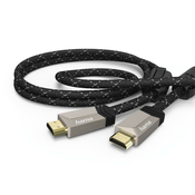HAMA Premium kabel HDMI™ z ethernetom, vtič - vtič, feritni, kovinski, 1,5 m