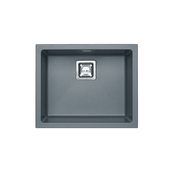ALVEUS enojno pomivalno korito QUADRIX 50-STEEL G04M