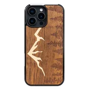 shumee Lesen ovitek Bewood za iPhone 16 Pro Max MOUNTAINS IMBUIA