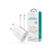 Devia Smart 25W PD Napajalnik + kabel Type-C–Type-C – bel