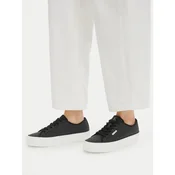Superge Calvin Klein Vulc Flatf Laceup Jaq Aop HW0HW03265 Črna