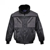 Monsun Jakna postavljena pilot 2u1 crna vel.xxxl ( 55009 )