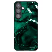 Silikonski črni ovitek za Samsung Galaxy S25+ 5G - Dark emerald