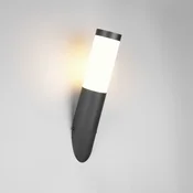 Trio Lighting Zunanja stenska svetilka Trioto, črna mat, višina 39 cm, nerjaveče jeklo - Sodobni