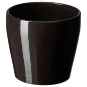 PERSILLADE Cvetlični lonec, črno rjava, 12 cm
