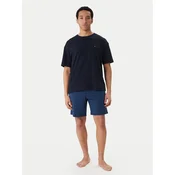 Tommy Hilfiger Pižama UM0UM03834 Mornarsko modra Regular Fit