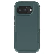 AVIZAR Udarno ohišje za Google Pixel 9a Reinforced Rigid Silicone Contour, Temno zelena, (5000016310)