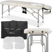 AKCIJA! Prenosna masažna miza Vera 60 Comfy Base K501, bela + dostava