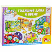 Lisciani Mali Genije SR Edukativna igra Godisnja doba i vreme RS67954