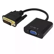 Adapter-konverter DVI-D M 24+1 - VGA F