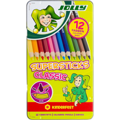 Olovke u boji JOLLY Kinderfest Classic - 12 boja, u metalnoj kutiji ?