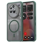 Hibridni ovitek HaloFrost II MagSafe za Nothing Phone (3a) Pro - green
