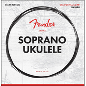 Fender California Coast Soprano Ukulele Strings Set of Four