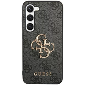 Guess GUHCS24M4GMGGR S24+ S926 black hardcase 4G Big Metal Logo (GUHCS24M4GMGGR)