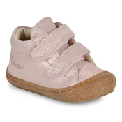 Naturino COCOON VL SUEDE GLITTER Rožnata