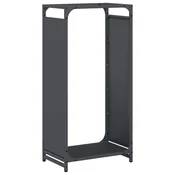 Stalak za drva antracit 44x28x90 cm hladno valjani celik