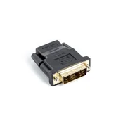 Lanberg Lanberg AD-0013-BK pretvornik spola HDMI na DVI-D 18+1, črn