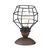 ONLI - Stona lampa SPIDER 1xE27/15W/230V 23 cm crna/smeda