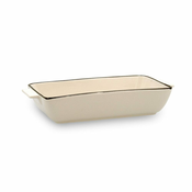 Lonac Quid Cocco Keramika Bijela (23 x 11 x 4,5 cm) (Pack 12x)