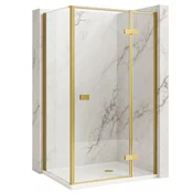 Tuš kabina Rea Atlas 90x80 Brush Gold