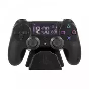 Sat PlayStation Controller Black - Alarm Clock