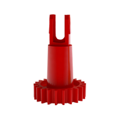 INF Nadomestni komplet zobnikov motorja za Ecovacs Deebot (2-pak) Red, (21838918)