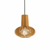Ideal Lux - Lestenec na vrvici CITRUS 1xE27/60W/230V plywood