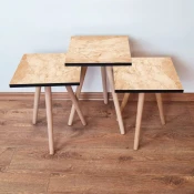 Hanah Home Set klub stocica 3Shp282, 3 komada, Šarena