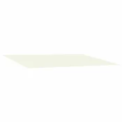 Vidaxl Nadomestno platno za tendo Krem 350 x 250 cm Poliester