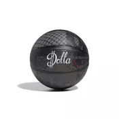 adidas D.O.L.L.A. RBR, košarkaška lopta, crna HM4974