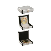 Mini etui za 20 CD/DVD-jev, kovinski, eleganten