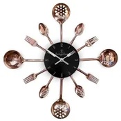 Berlingerhaus Kuhinjska stenska ura BH-9480 Black Rose Collection/Monaco Collection