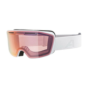 Alpina NENDAZ QV, skijaške naočale, bijela 0-7289