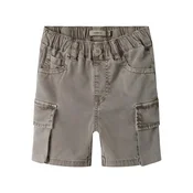 NAME IT Hlače NMMBEN B CARGO MK SHORTS 7805-PO NO pegasto siva