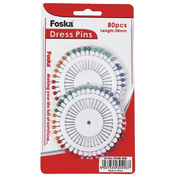 FOSKA okrasne/barvne žebljičke, 38 mm (80 kosov)