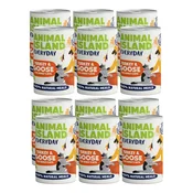 shumee ANIMAL ISLAND puran in gos za mačke 12 x 400 g